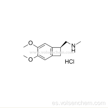 CAS 866783-13-3, clorhidrato de Ivabradina Intermediarios Clorhidrato de (1S) -4,5-dimetoxi-1 - [(metilamino) metil] benzociclobutano